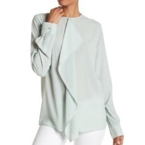 NWT Marchesa Rose Ruffled Shirt